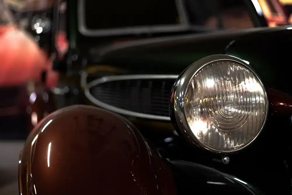 Restored clear headlights