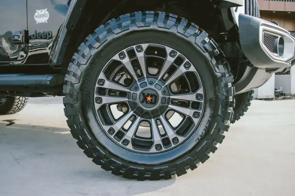 Wheel-off suspension detailing